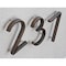 Hillman HILLMAN Distinctions 5 in. Silver Metal Screw-On Number 9 1 pc, PK3 844709 - alternate 2